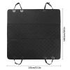Waterproof Dog Car Seat Cover Scratchproof Pet Hammock Protector Rear Seat Mat Seatbelt