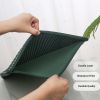 Cat Litter Mat; Kitty Litter Trapping Mat; Double Layer Mats with MiLi Shape Scratching design; Urine Waterproof; Easy Clean; Scatter Control 21" x 14
