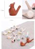 Ceramic Bird Warbler Water Whistles for Kids Bath Toys; Set of 14