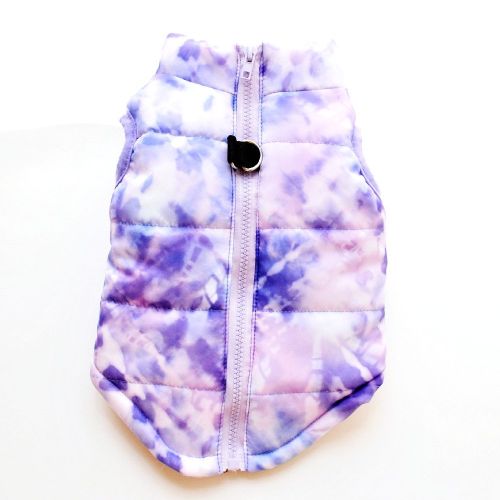 New Dog Clothes Winter Thickened Dog Cotton-padded Jacket Waistcoat Vest Down Silk Cotton Traction Buckle